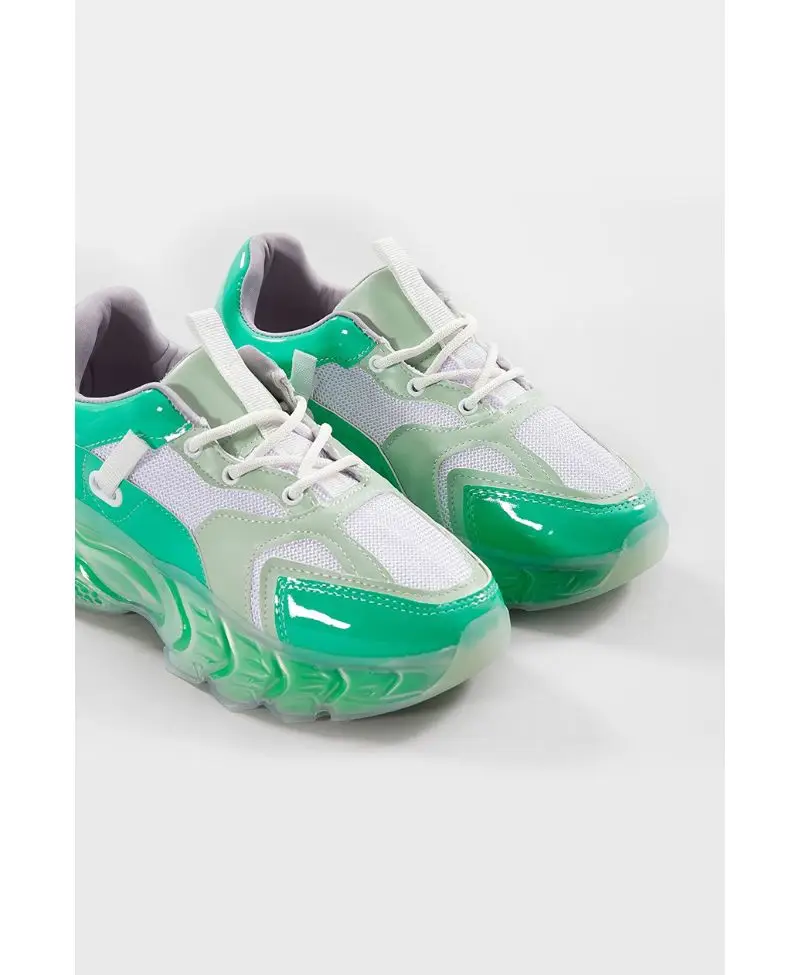 Yeşil Kadın Spor Ayakkabı 