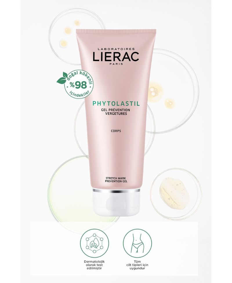 Lierac Phytolastil Gel Çatlak Oluşumunu Engellemeye Karşı Etkili Bitkisel Jel Krem 200 ml